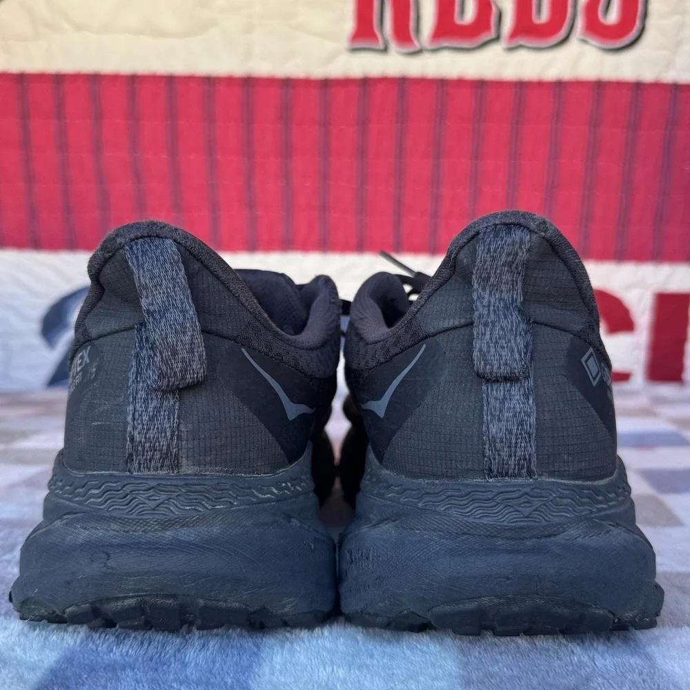 Size 13 - Hoka One One Challenger ATR 7 GTX‎ Mens Black Running Shoes Sneakers